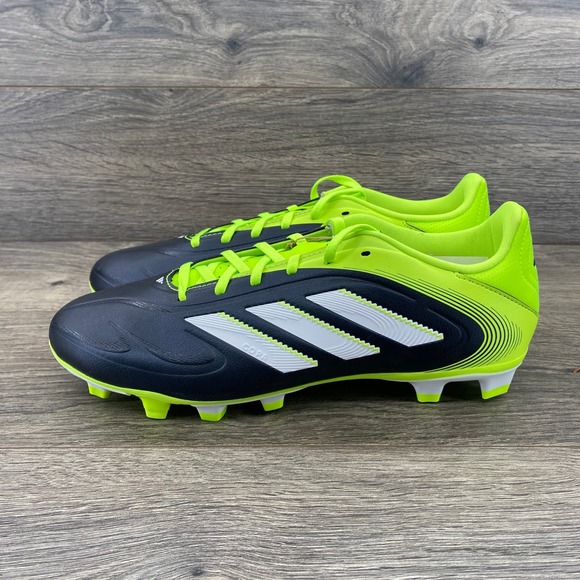 adidas Other - Adidas Copa Pure III Club Mens Soccer Cleats Navy Neon Yellow JR2896 Size 9 NEW